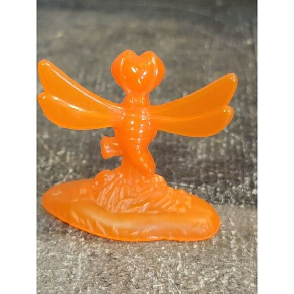 McDonald's peyo 2017 orange dragonfly toy figure - Picture 3 of 4